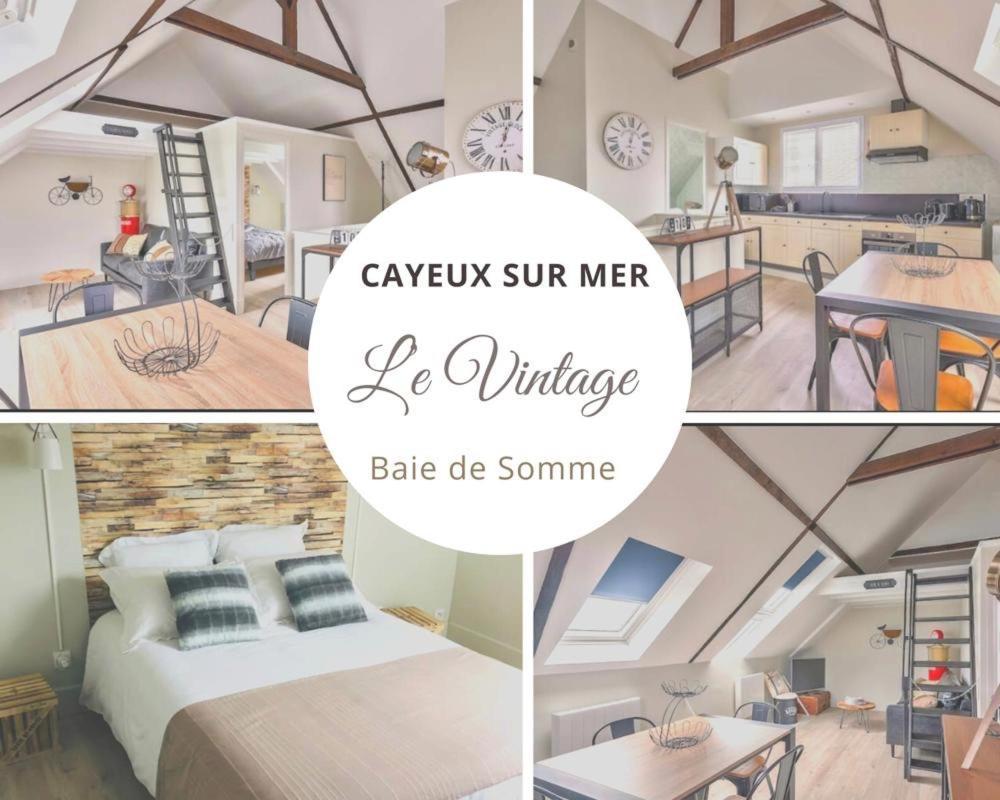 Le Vintage 50 M De La Plage En Baie De Somme Кайо-сюр-Мер Екстериор снимка